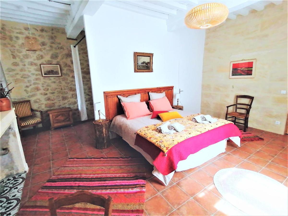 Domaine De Gaia, Piscine, Petanque, Ping Pong, Proche Saint-Emilion Bed & Breakfast Guillac  Luaran gambar