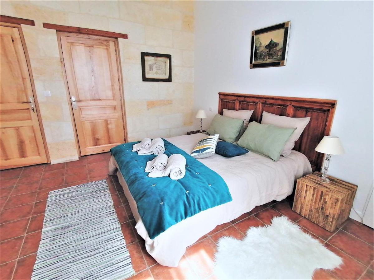 Domaine De Gaia, Piscine, Petanque, Ping Pong, Proche Saint-Emilion Bed & Breakfast Guillac  Luaran gambar